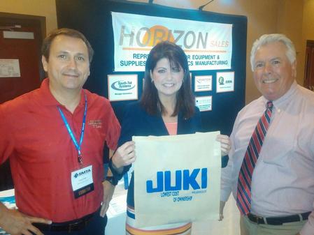 Todd O’Neil, JAS, Inc. OEM Business Manager, Lt. Gov. Kleefisch, and Dave Trail, President of Horizon Sales